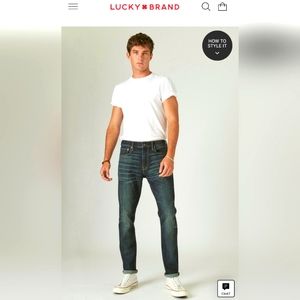LUCKY BRAND 412 ARHLETIC SLIM MEN'S JEANS